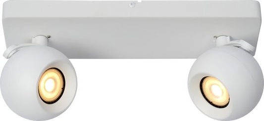 Lucide FAVORI – Deckenstrahler (Deckenleuchte) – 2xGU10 – Weiß