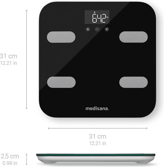 medisana BS 602 – Connect Körperanalysewaage (WLAN)