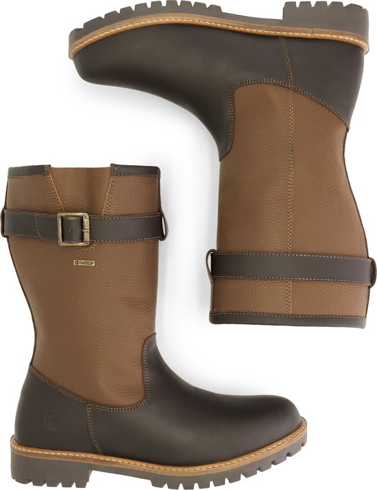 Travelin' Finnmark – Wasserdichter Herrenstiefel – Mit Wolle gefüttert – Dunkelbraun – Größe 48