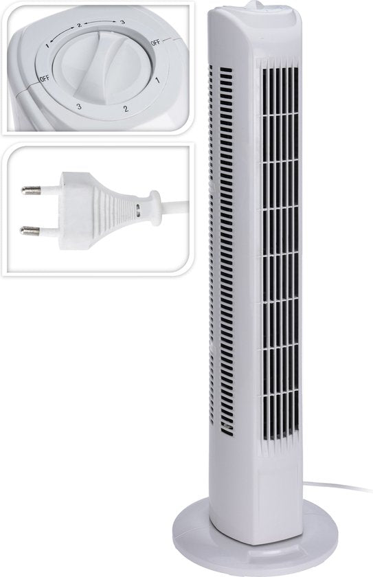 MaxxHome Turmventilator – WEISS