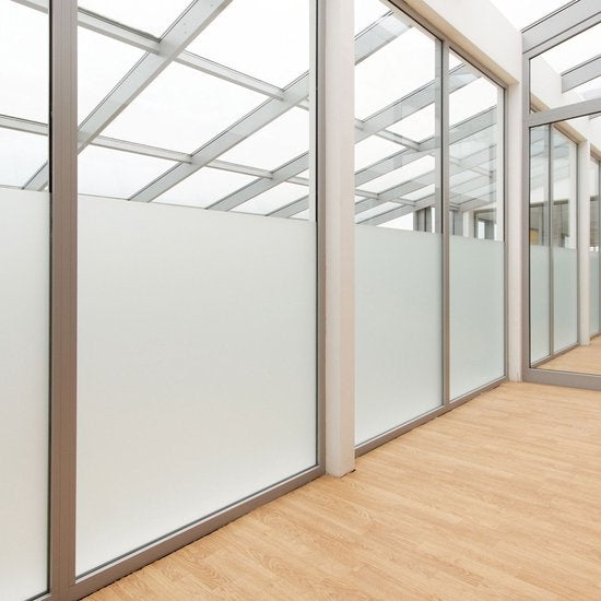 Homewell Fensterfolie HR++ 70x300cm - Sonnenschutz & Isolierung - Blendschutz - Selbstklebend - mattiertes Glas
