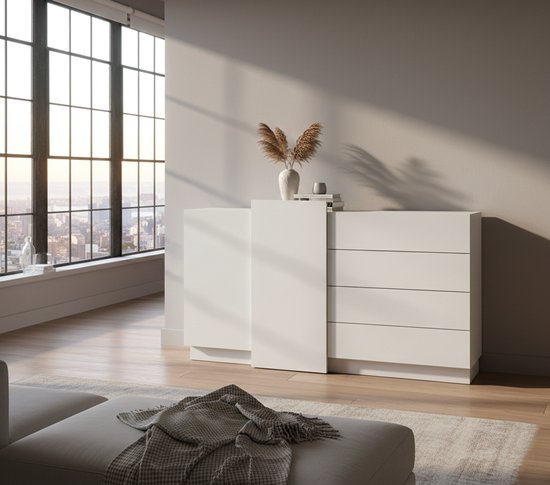VDD – Schrank – Wandschrank – Sideboard – Kommode – Weiß – Modern