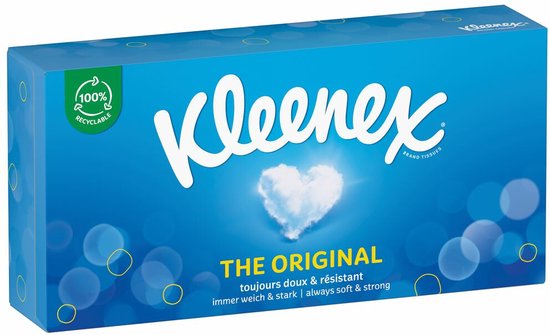 Kleenex Taschentücher - Das Original - Vorteilspackung - 24 x 72 Stück = 1728 Taschentücher