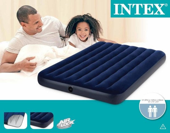 Intex Full Dura-Beam Serie Classic Downy Luftbett - 191x137x22 cm