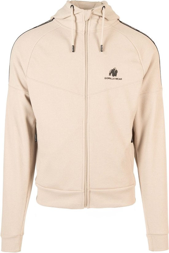 Gorilla Wear Harvey Trainingsjacke - Beige - L