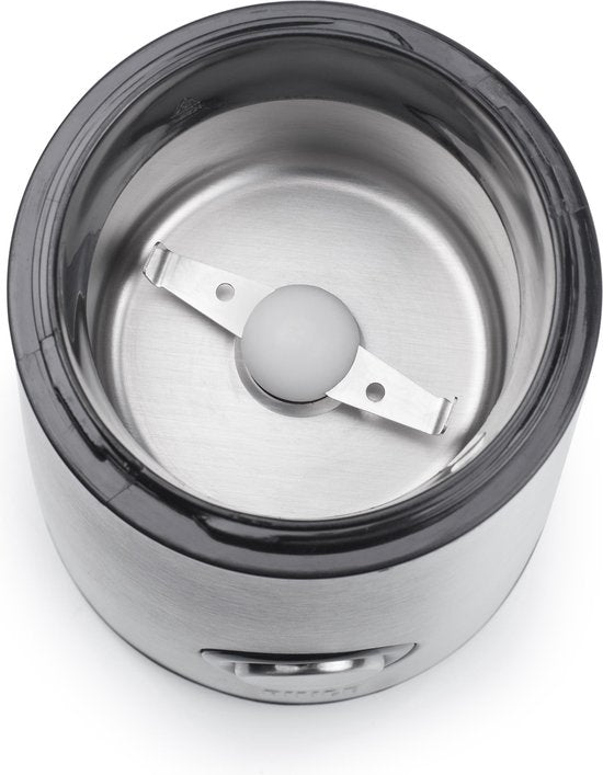 Elektrische Kaffeemühle Princess – Hochwertige elektrische Kaffeemühle Deluxe aus Edelstahl – Für Kaffeebohnen und Gewürze – Kaffeebohnenmühle – 242196