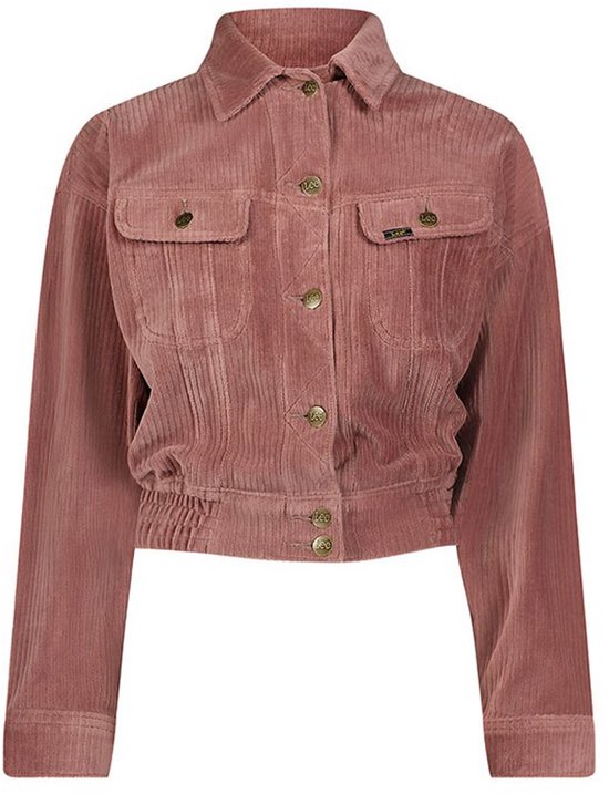 Lee Batwing Rider Jacke, rosa, Größe S, Damen