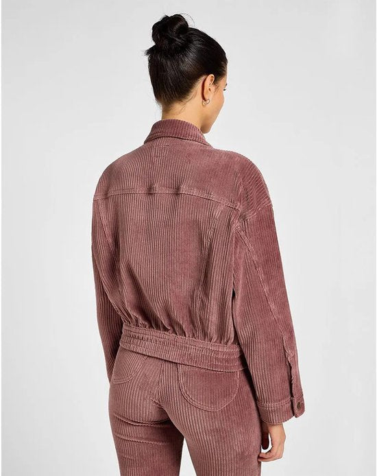 Lee Batwing Rider Jacke, rosa, Größe S, Damen