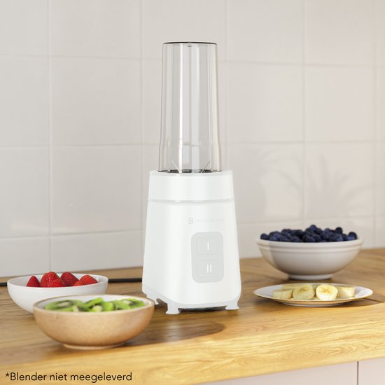 KitchenBrothers To-go-Trinkflasche – Becher für Mixer – 600 ml – Für KB4144 – Ohne Deckel