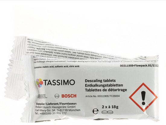 Bosch Tassimo TCZ6004 – Entkalkungstabletten