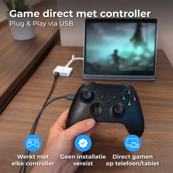 Nuvance SD-Kartenleser - 3 in 1 - Micro SD-Karte - USB zu USB C - 8-Pin - Geeignet für alle Handys, Tablets & Laptops