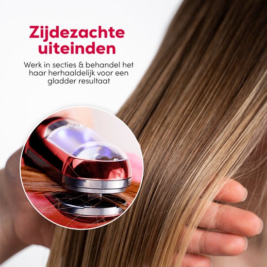La Nou® Splitterentferner - Inkl. Zubehör - Rot