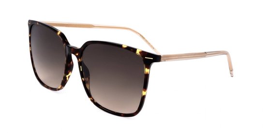 Hugo Boss BOSS 1523/S Havana-Gelb 57/16/140 Damen-Sonnenbrille