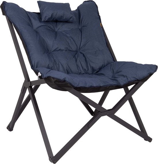 Bo-Camp – Industrial – Relaxsessel – Brandon – Cationic – Blau