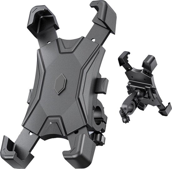 Garpex® Handyhalterung Fahrrad & Motorrad - 360° drehbar - stoßfest - universelle Smartphone-Halterung - Anti-Vibration - wasserfest