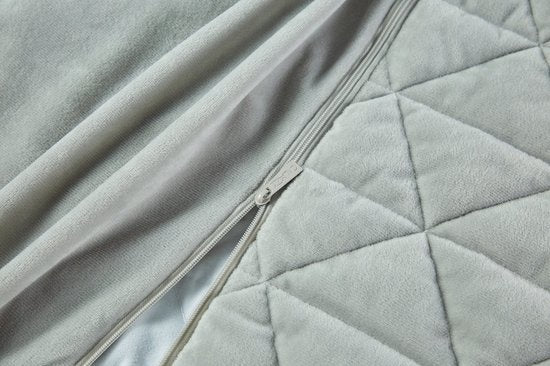 Calmzy Superior Soft - Bettbezug - Deckenbezug - 150 x 200 cm - Superweich - Komfortabel - Grau