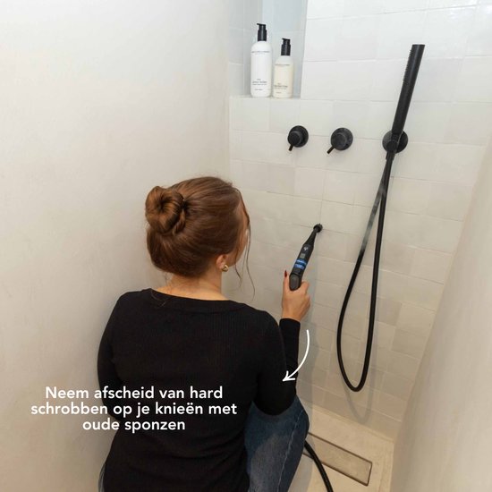 Techweise TS2 Dampfreiniger - 100+ Oberflächen - 50 Minuten Dampfen - 4 bar - Reinigungsmaschine - Dampfreiniger Boden