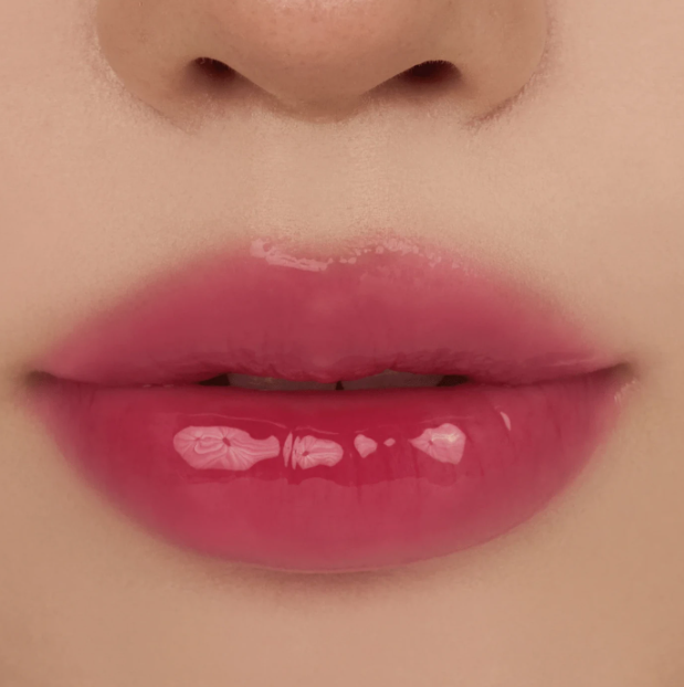 rom&nd Glow Fit Lippentint 21 Grape Bomb – Lila – Glänzendes Finish