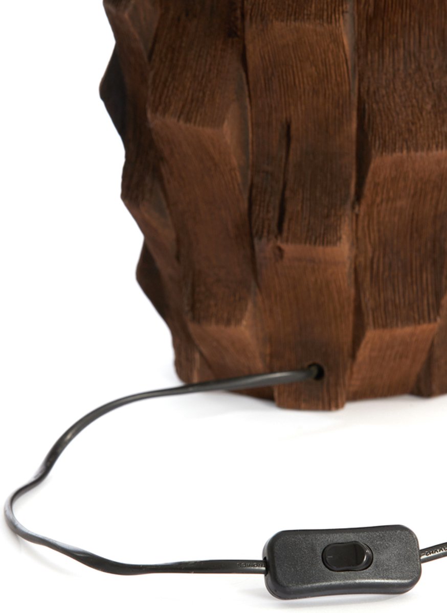 Light & Living Tischleuchte Fuß Takabe Ø20 cm - Braun