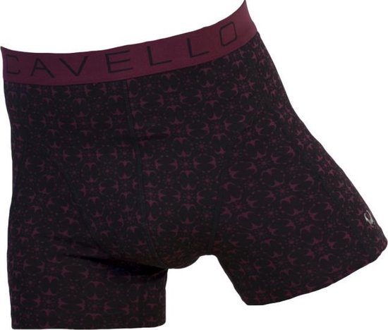 Cavello – 2er-Pack Boxershorts Bordeaux - Größe S