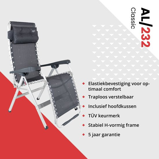 Crespo - Relaxsessel - AL/232 - Dunkelgrau