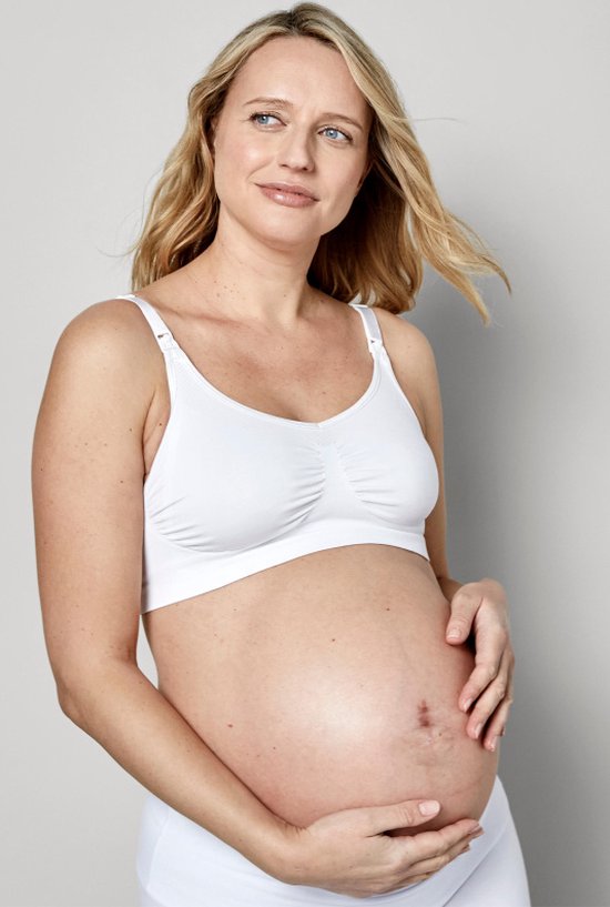 Medela Keep Cool Schwangerschafts- und Still-BH, weiß, XL