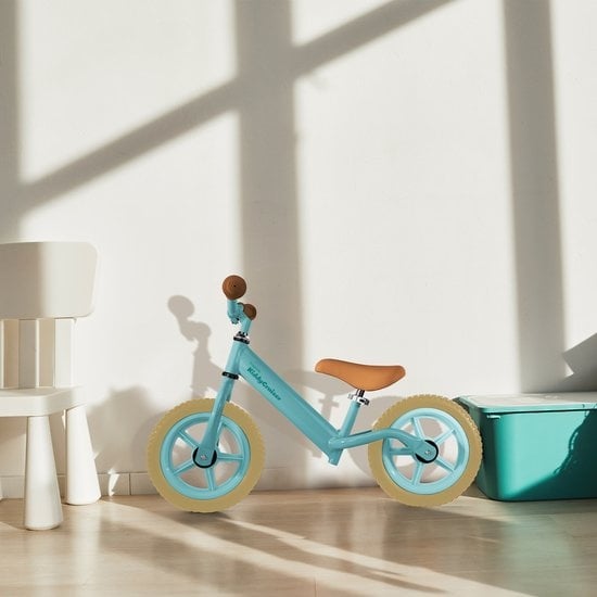 LifeGoods KiddyCruiser Balance Bike - 2 Jahre - Jungen und Mädchen - Mintgrün