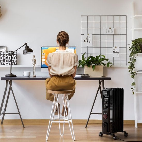 Auronic Ã–lradiator - Elektrische Heizung - Thermostat - Timer - 3 Stufen - bis zu 1500W - Schwarz