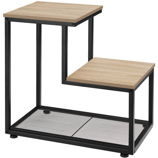 tectake -Beistelltisch Halifax - Couchtisch - Industrieleuchte - 404272