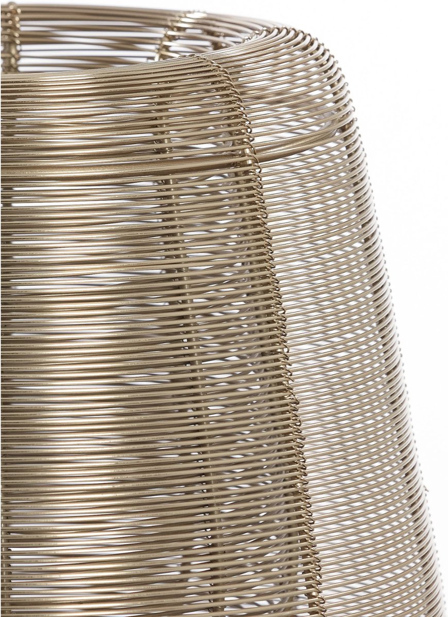 Licht & Wohnen Tischleuchte Aboso - Gold - Ø24cm - Modern