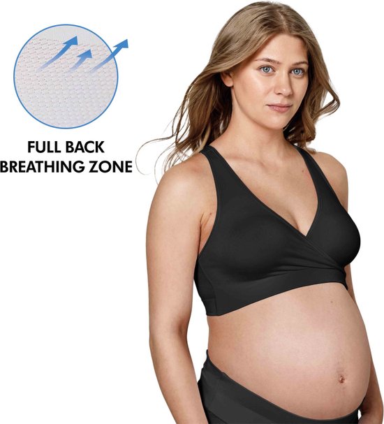 Medela Keep Cool Still-BH für die Nacht – Größe S – Schwarz