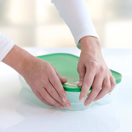 Tupperware Fridge Smart 1,8 l – Frischhaltebehälter – BPA-frei – Vorratsbehälter – Lunchbox – Kunststoffbehälter – Lebensmittelbehälter – Lebensmittel bleiben doppelt so lange frisch