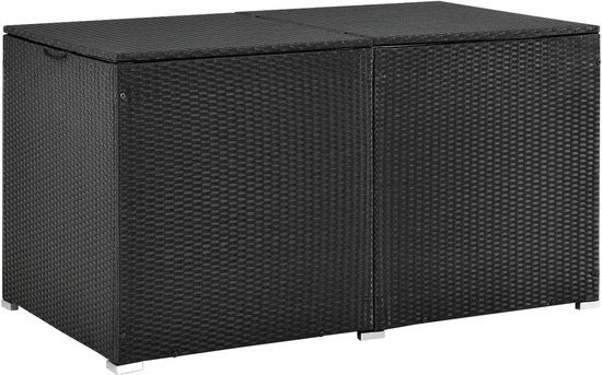 Polyrotan Lagerwald Ikaria 950 ltr Schwarz