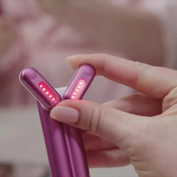 DermaWav Mikrostrom-Gesichtsmassagegerät – Mit Vibrationsmassage