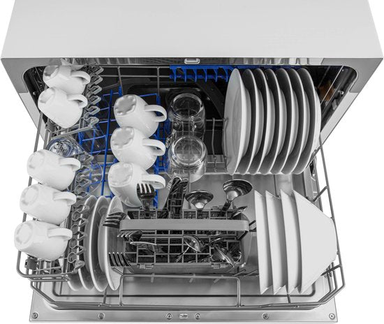 Tomado - TDW5501W - Mini-Geschirrspüler - Freistehend - 6 Gedecke - 5 Programme - Energieklasse D - Weiß