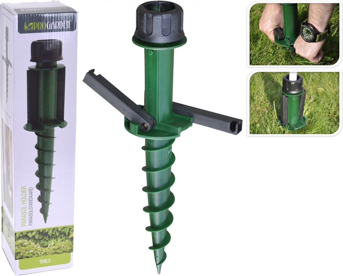 Pro Garden Sonnenschirmständer Schraubmodell | 44 cm