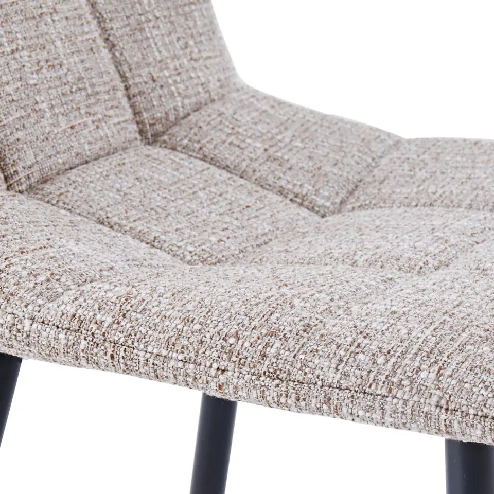HomeMixx 2x Esszimmerstuhl Yerevan – Dune (Beige) – 2er-Set