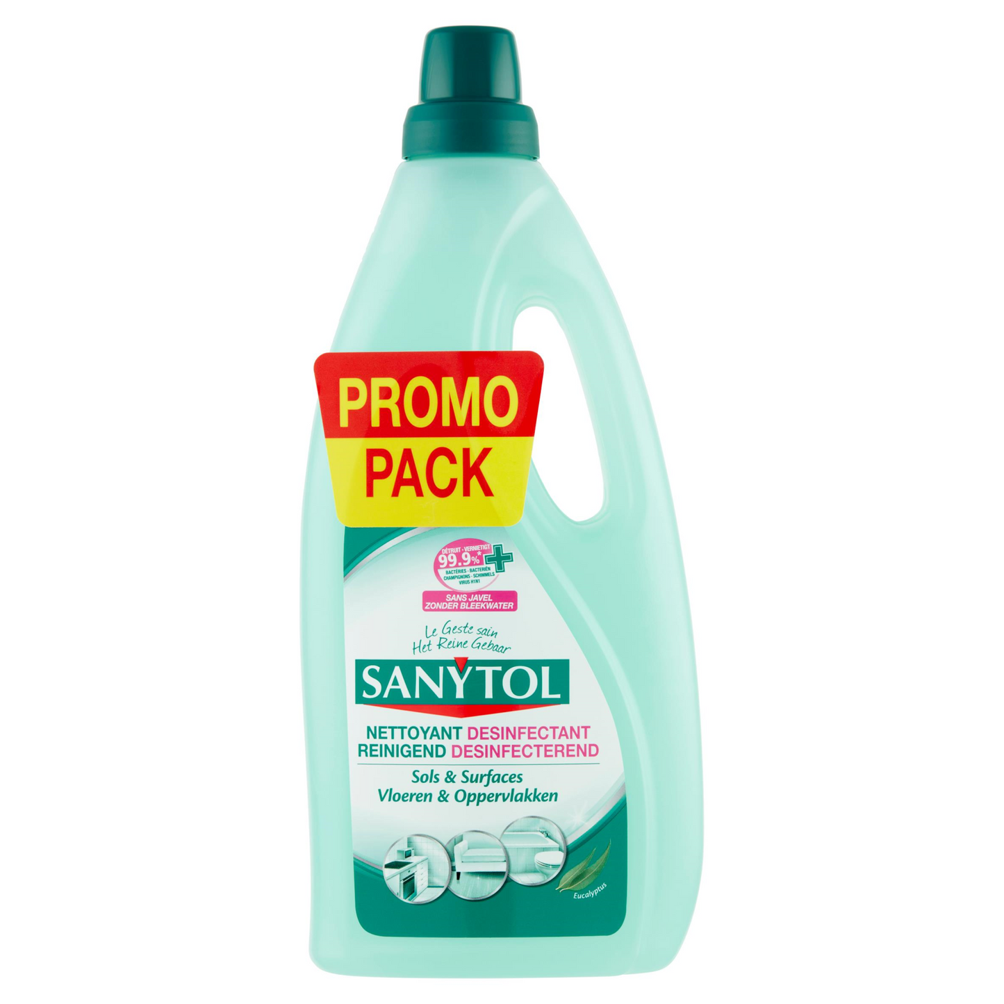 Sanytol Bodenreiniger Duo Desinfektionsmittel – 2 x 1 l