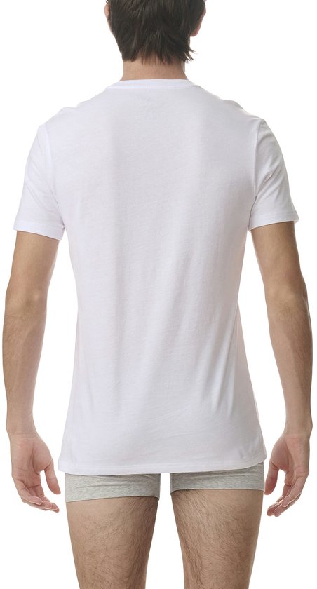 Adidas Sportswear – Active Core Cotton – Rundhals-Shirts – Herren-Unterhemd – Weiß – Größe M