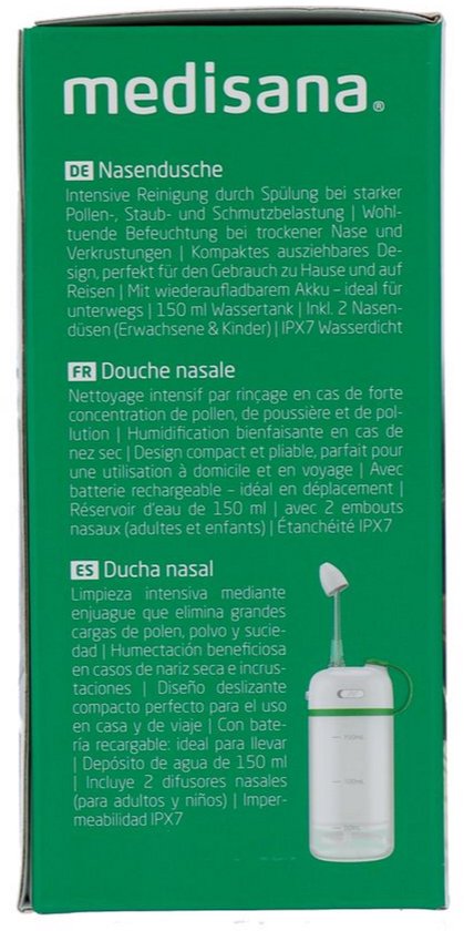 Medisana NI 200 Elektrische Nasendusche – USB-C