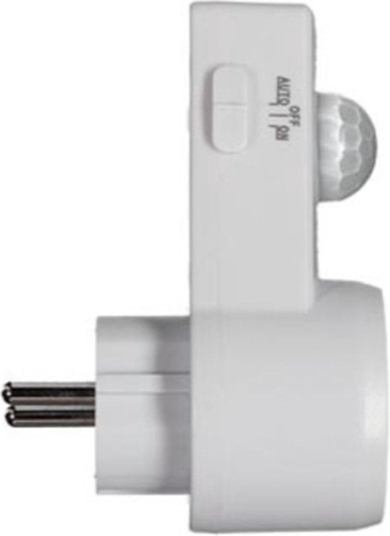 Perelstecker mit Bewegungsmelder - Pin Erde