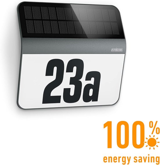 Steinel Sensor-LED-Lampe XSolar LH-N, anthrazit