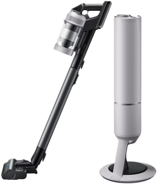 Kabelloser Stabstaubsauger – SAMSUNG BESPOKE AI Jet lite pet VS80F28ELP – 770 W – 280 AW – 60 Min. – 0,5 l – 86 dB – Grau