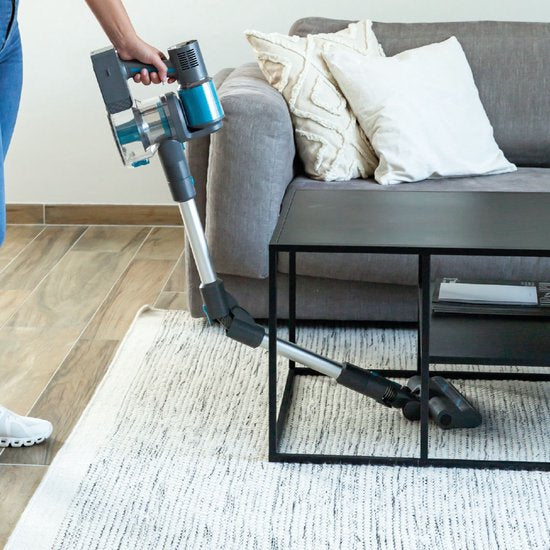 Livington Sense IQ – Intelligenter Akku-Staubsauger mit Schmutzerkennung, Gelenk, LED-Bürste und 5-fach-Filter – Akku-Staubsauger – Bodenreinigungsgerät