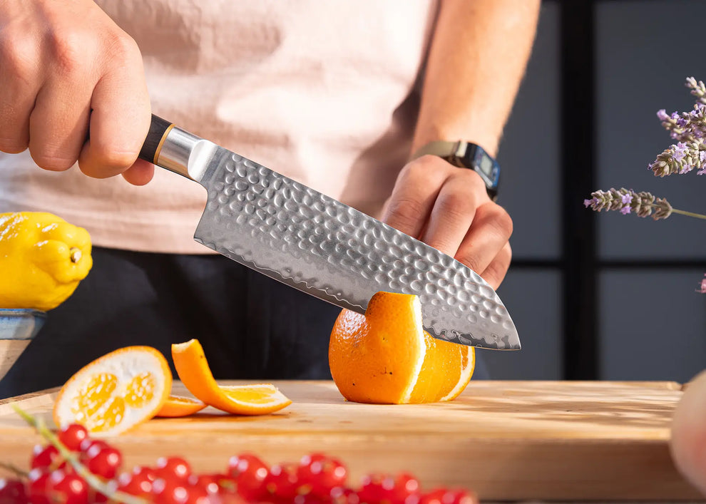 KOTAI Starter-Messerset, 2-teilig – San-Mai AUS-10-Stahl – Schwarzes Pakkaholz