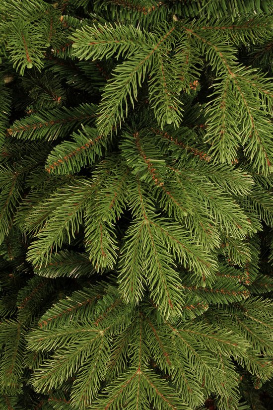 Black Box Trees Brampton Baum – Weihnachtsbaum in natürlicher Form – Weihnachtsdekoration für Wohnzimmer und Büro – Kunstbaum mit PE-Nadeln – Höhe 230 x Durchmesser 147 cm – Grün