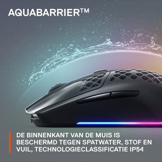 SteelSeries Aerox 3 2022 Edition – kabellose Gaming-Maus – Schwarz