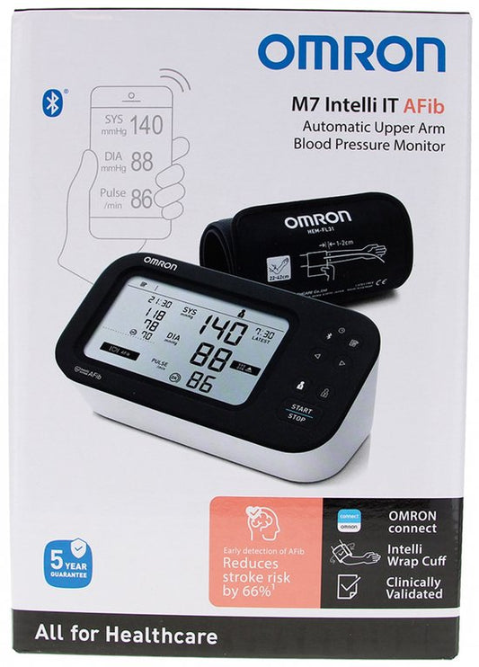 Omron M7 Intelli IT Oberarm-Blutdruckmessgerät