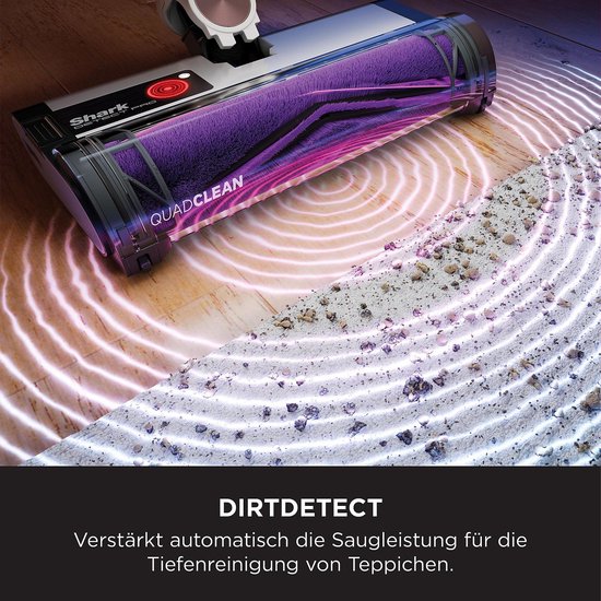 Shark Detect Pro IW1611DE Kabelloser Akku-Staubsauger mit Bürstenwalze