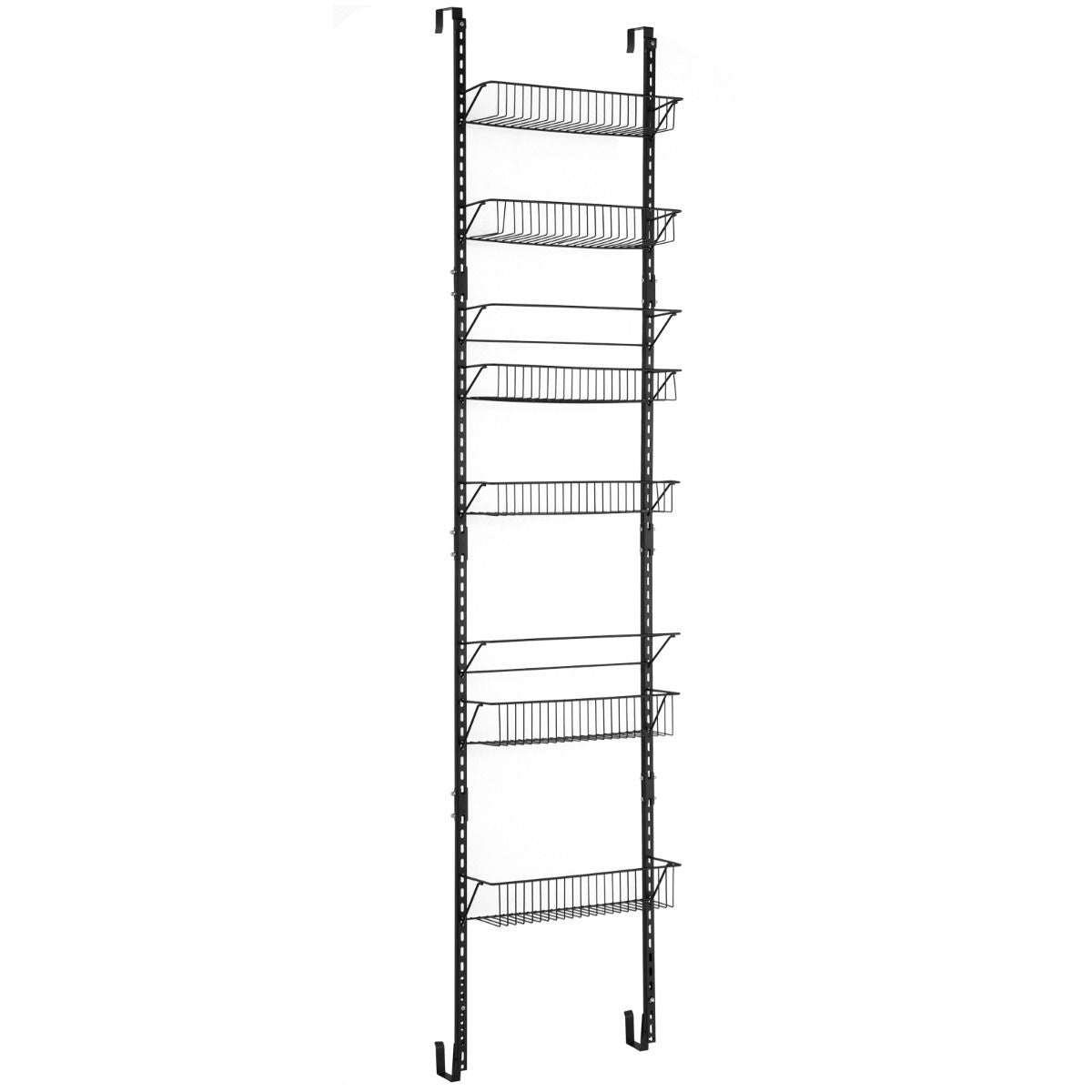 Coast Storage Rack - 6 Schichten - 43 x 13 x 196,5 cm - Schwarz - Eisen